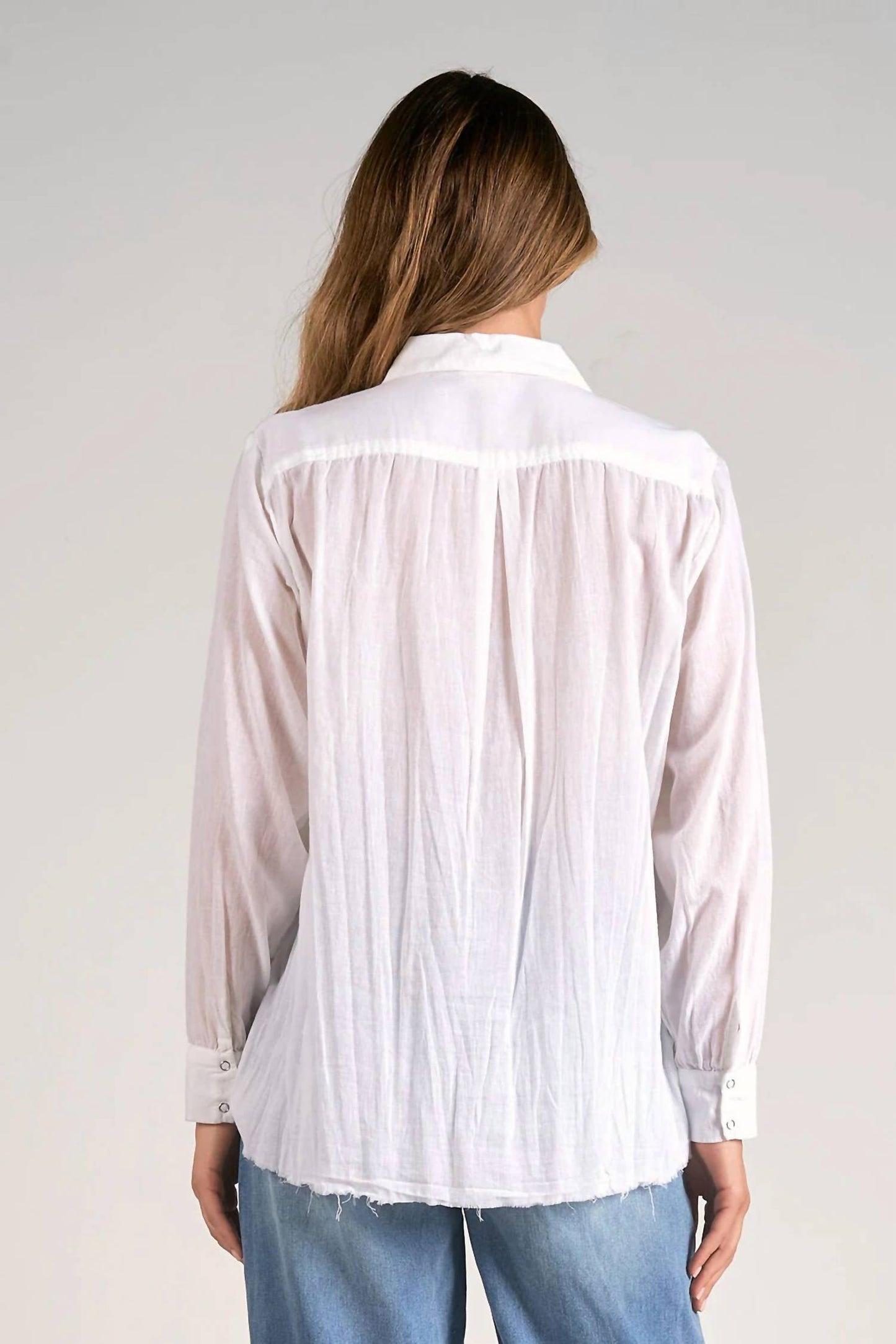 Elan - Val Long Sleeve Blouse
