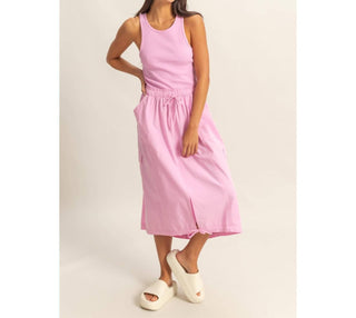 Hyfve - Sleeveless Cargo Midi Dress