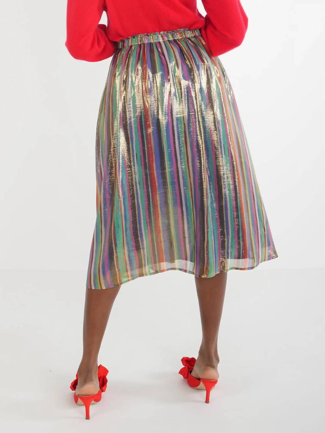 Emily Mccarthy - Pleated Midi Skirt