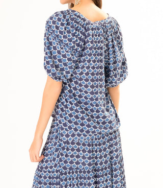 Area Stars - Fan Flutter Sleeves Top