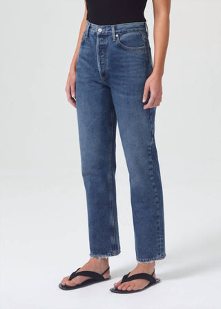Agolde - 90's Pinch Waist High Rise Straight Leg Jean