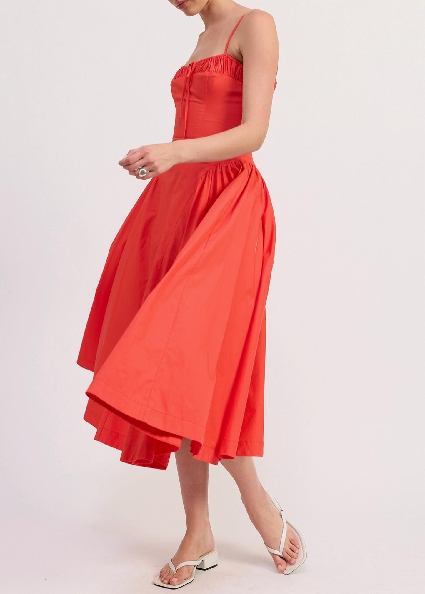 Emory Park - Corset Bustier Midi Dress