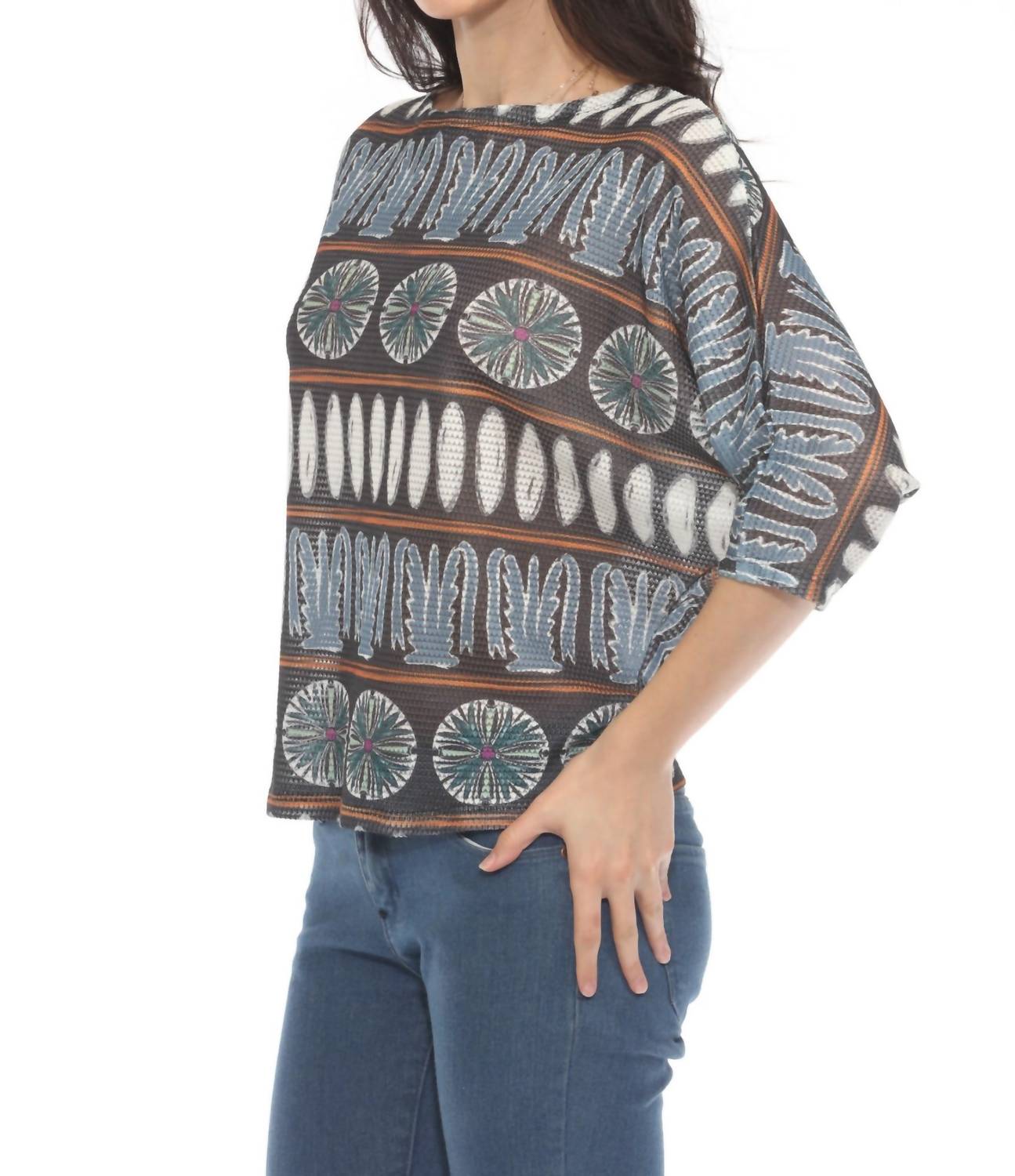 Isle By Melis Kozan - Tribal Dodi Sweater Top