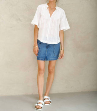 M.A.B.E. - Palmer Gathered Top