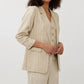 Esqualo - Stripe Linen Blazer