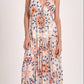 Elan - Spaghetti Strap Tiered Maxi Dress