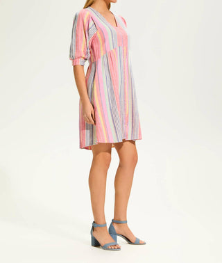 Fdj - Canary Stripe dress