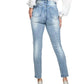 Frank Lyman - Rhinestone Embellished Pockets Jeans