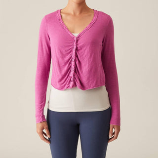 Cut Loose - Shirred Cardigan