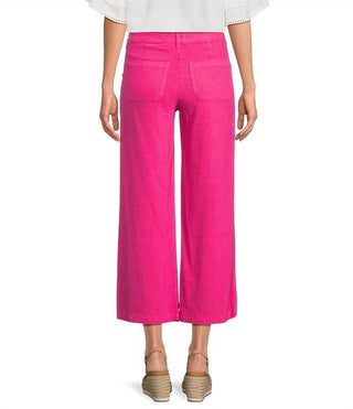 Kut From The Kloth - Topaz Linen High Rise Wide Leg Pants