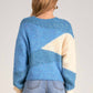 Elan - Triangles Round Neck Sweater