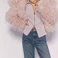 Free People - Cable Knit Zip Up Top