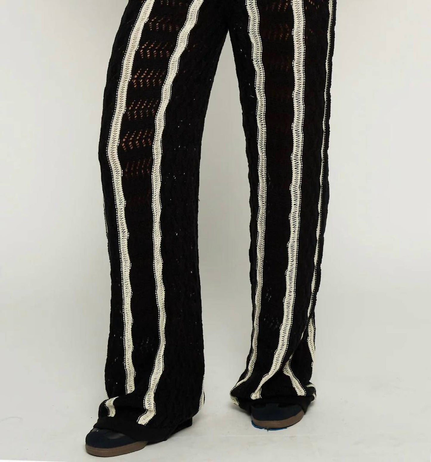 Central Park West - Novelty Stitch Midrise Pant