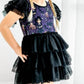 Charlies Project - Kid's Wednesday Lace Sleeve Tulle Dress