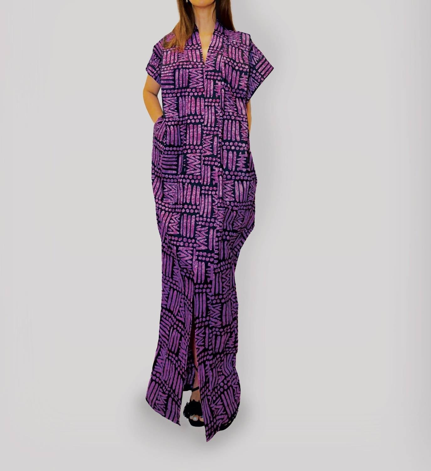 Chuks Collins - Printed Long Dress