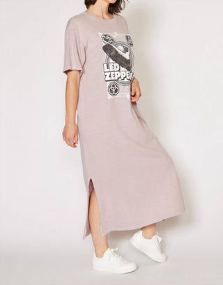 People Of Leisure - Led Zeppelin Vintage Lavender Dress