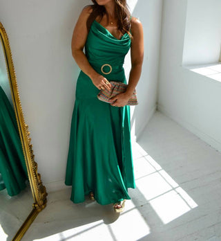 Bronx And Banco - Bailey Satin Maxi Dress