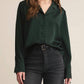 Z Supply - Women's Ana Satin Button Up Shirt