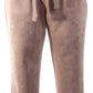Dolce Cabo - Faux Suede Paper Bag Waist Pant With Tie