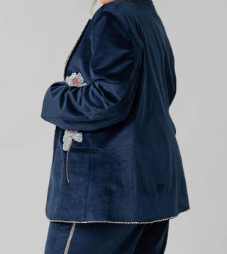 La Fuori - Soft Velvet Blazer - Plus