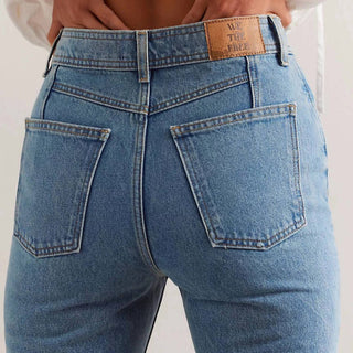 Free People - Xena Slim Straight Jeans