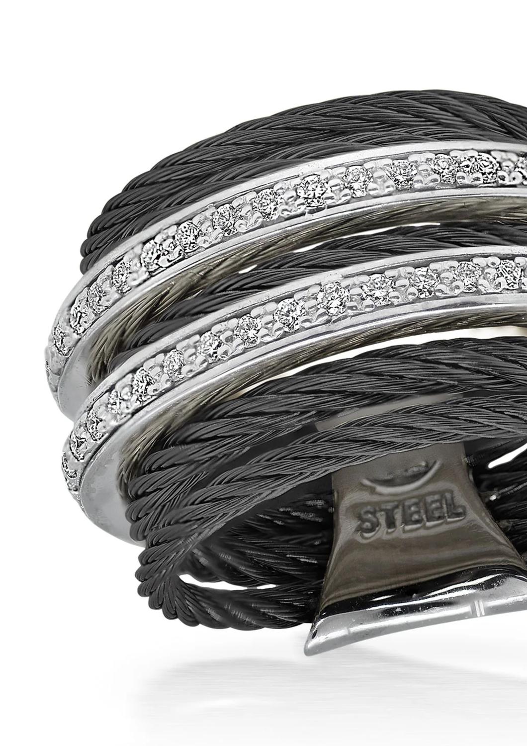 Alor - 0.38 Cts Double Band Ring