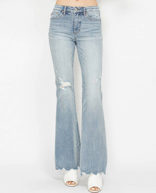 Judy Blue - Tummy Control Destroy Flare Jean