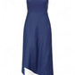 Staud - SIRANI STRAPLESS MIDI DRESS