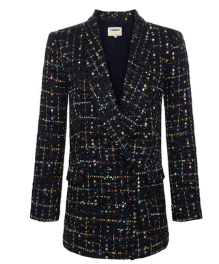 L'Agence - Women's Jayda Tweed Blazer