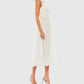 Mac Duggal - Rosette One Shoulder Tea Length Dress