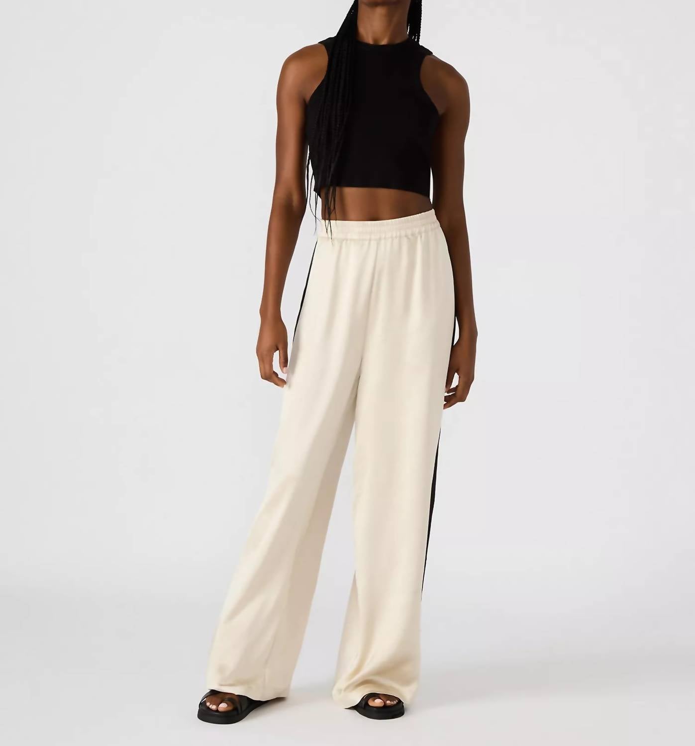 Steve Madden - Moxie Side-striped Pants
