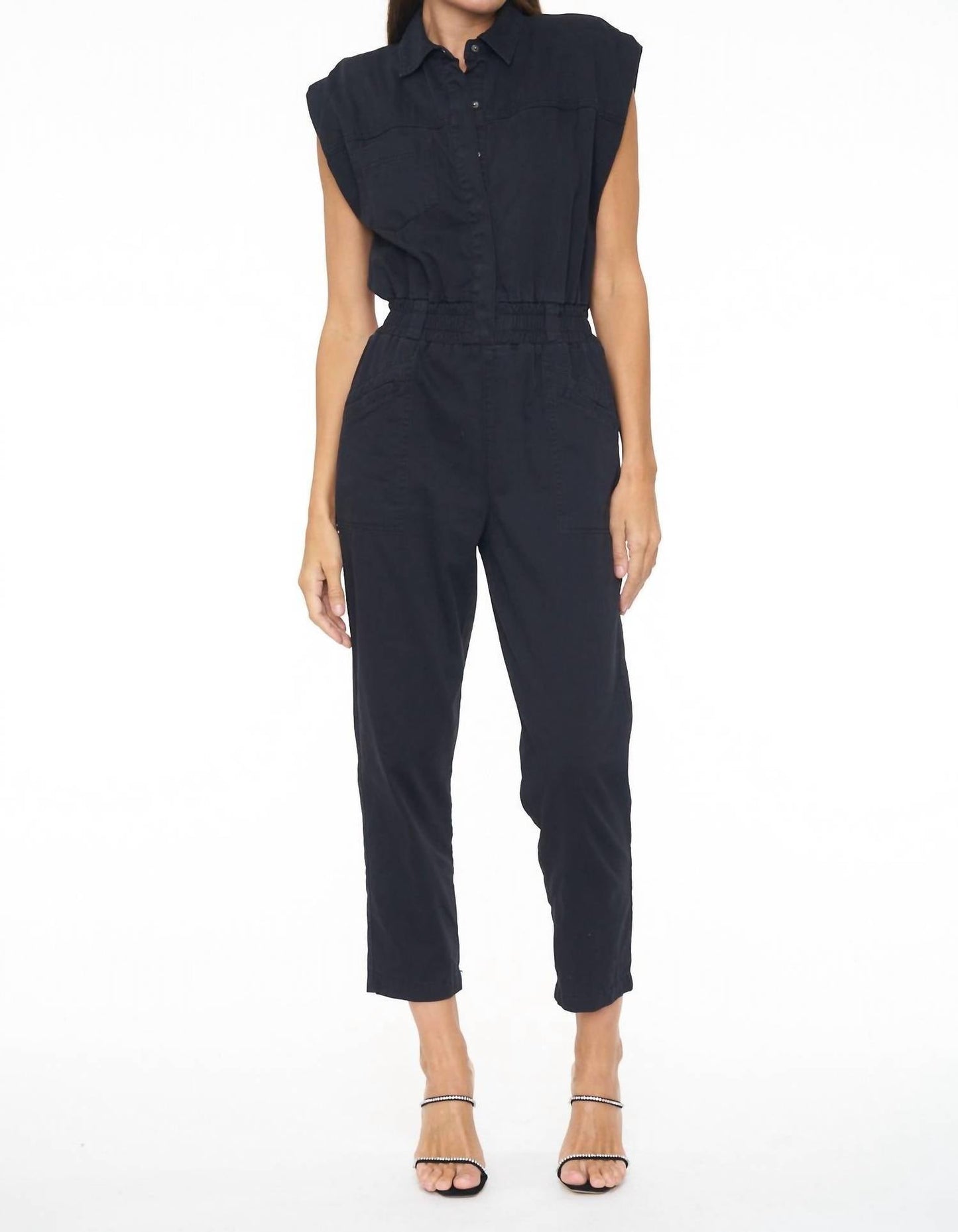 Pistola - Rosie Shoulder Pad Jumpsuit