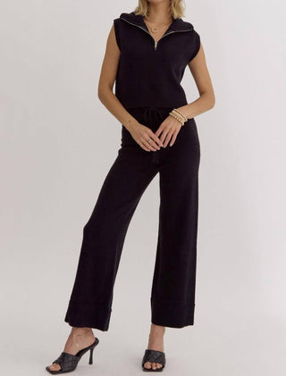 Entro - Knit Drawstring Pants