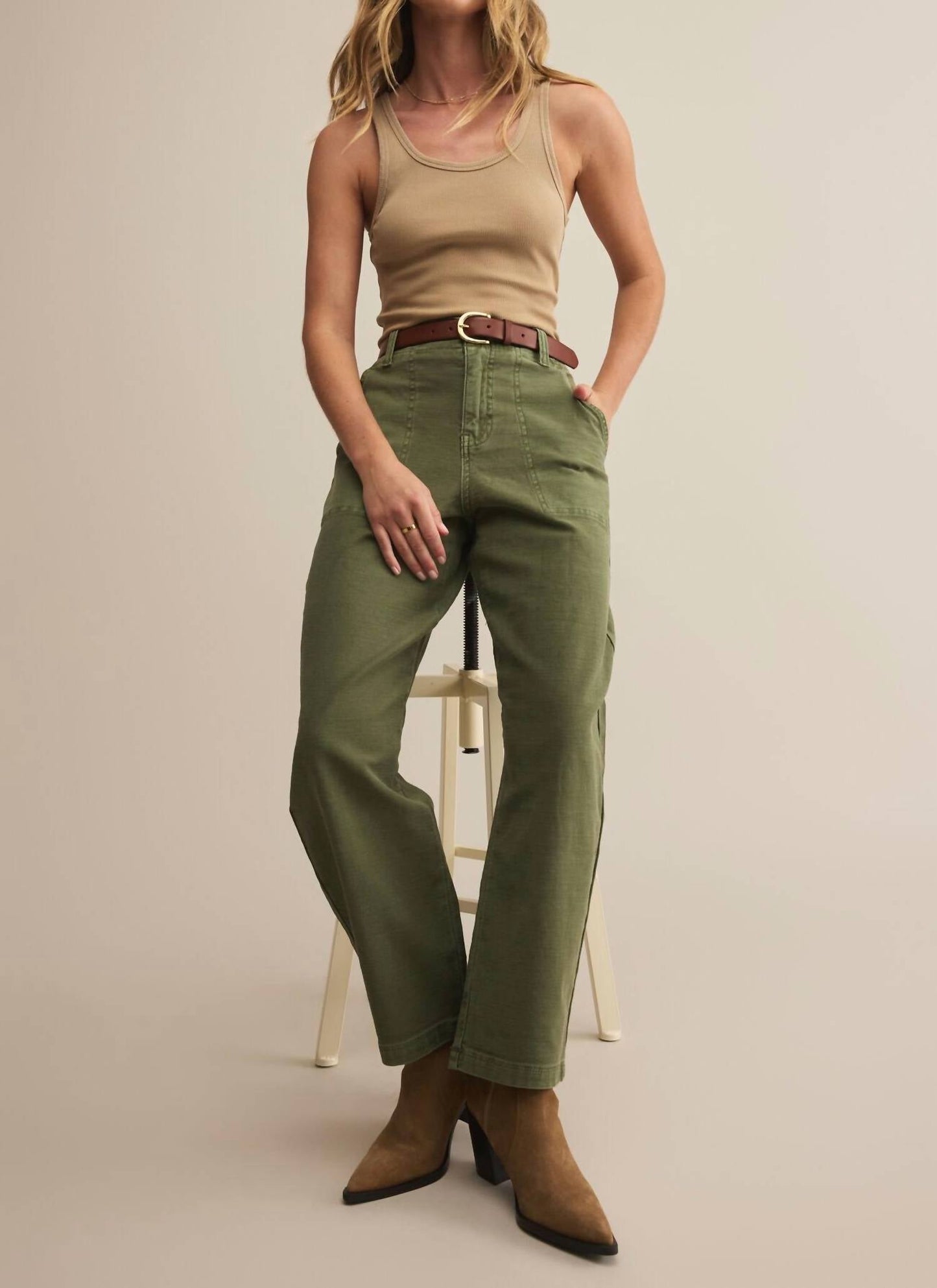 Z Supply - Twill Barrel Leg Pants