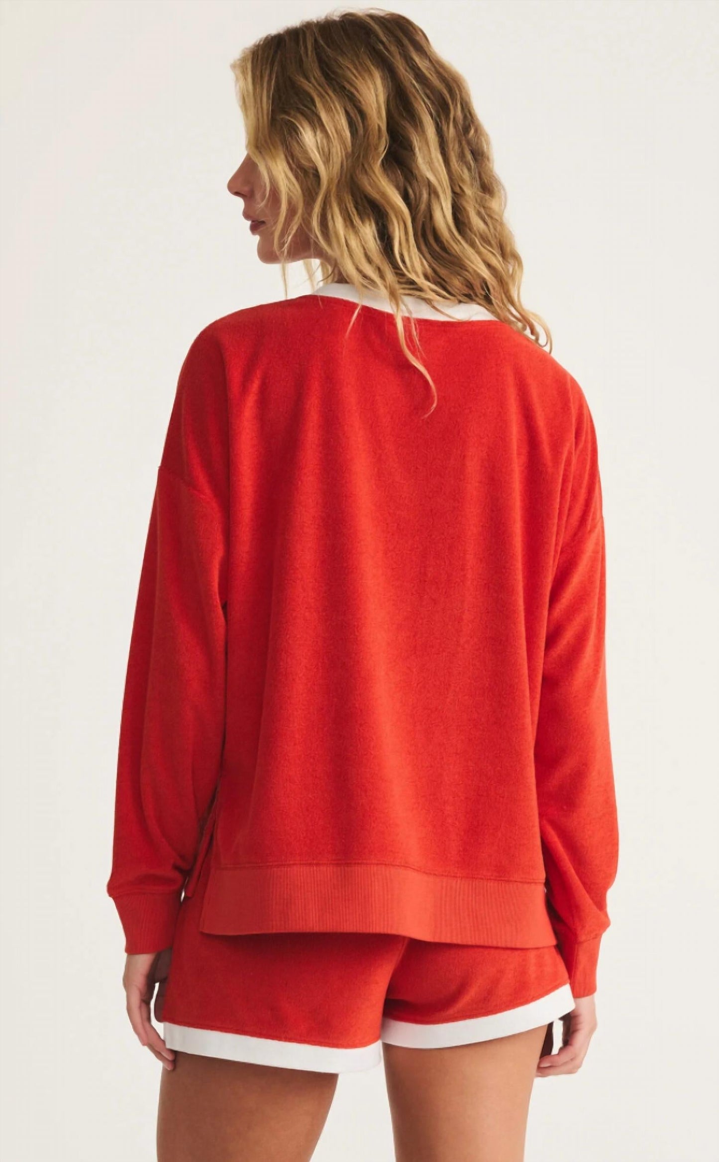 Z Supply - Marx V-neck Terry Sweatshirt