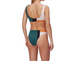 Seafolly - Color Block Multi Hi-rise Bikini Bottom