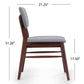 Upholstered Comfort Dining Chair (Set of 2)