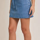 Le Lis - Women's The Jetty Mid Rise Denim Skort