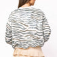 Queen Of Sparkles - Zebra Sweatshirt