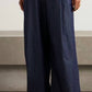 Dries Van Noten - Pila Pleated High Rise Wide Leg Jeans