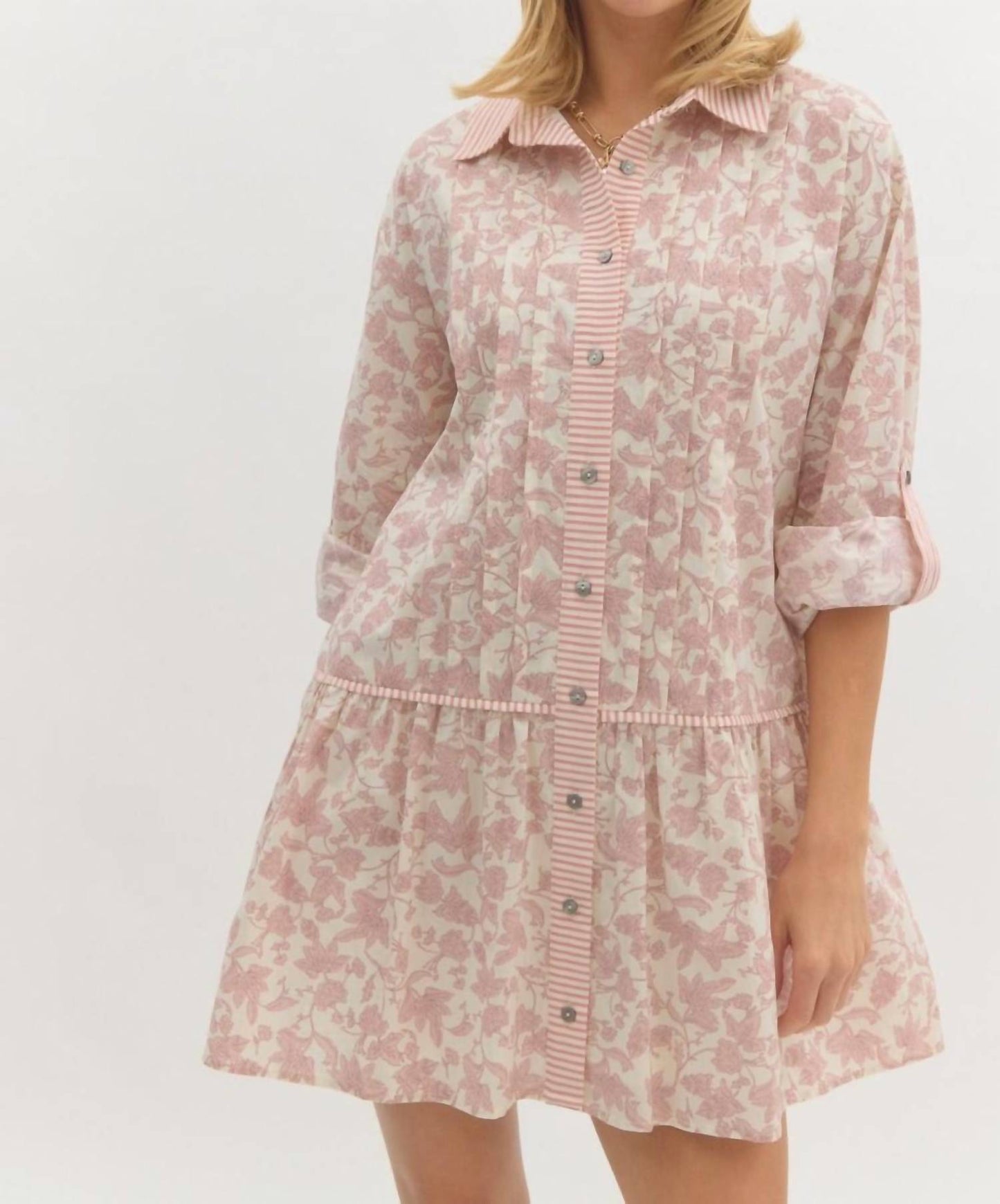 Entro - Sunday Rosè Mini Dress