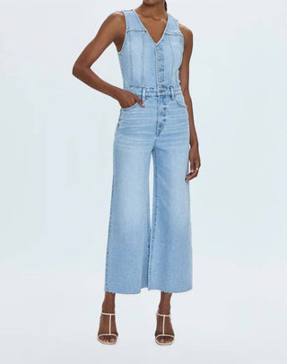 Pistola - Aria Cropped Fitted Vest Jumpsuit