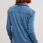 Free People - Blue Blue Shirting Button Down