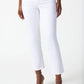 Joseph Ribkoff - Denim Frayed Hem Straight Jeans