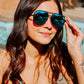 Julia Rose - Unisex Alex High Quality Aviator Sunglasses