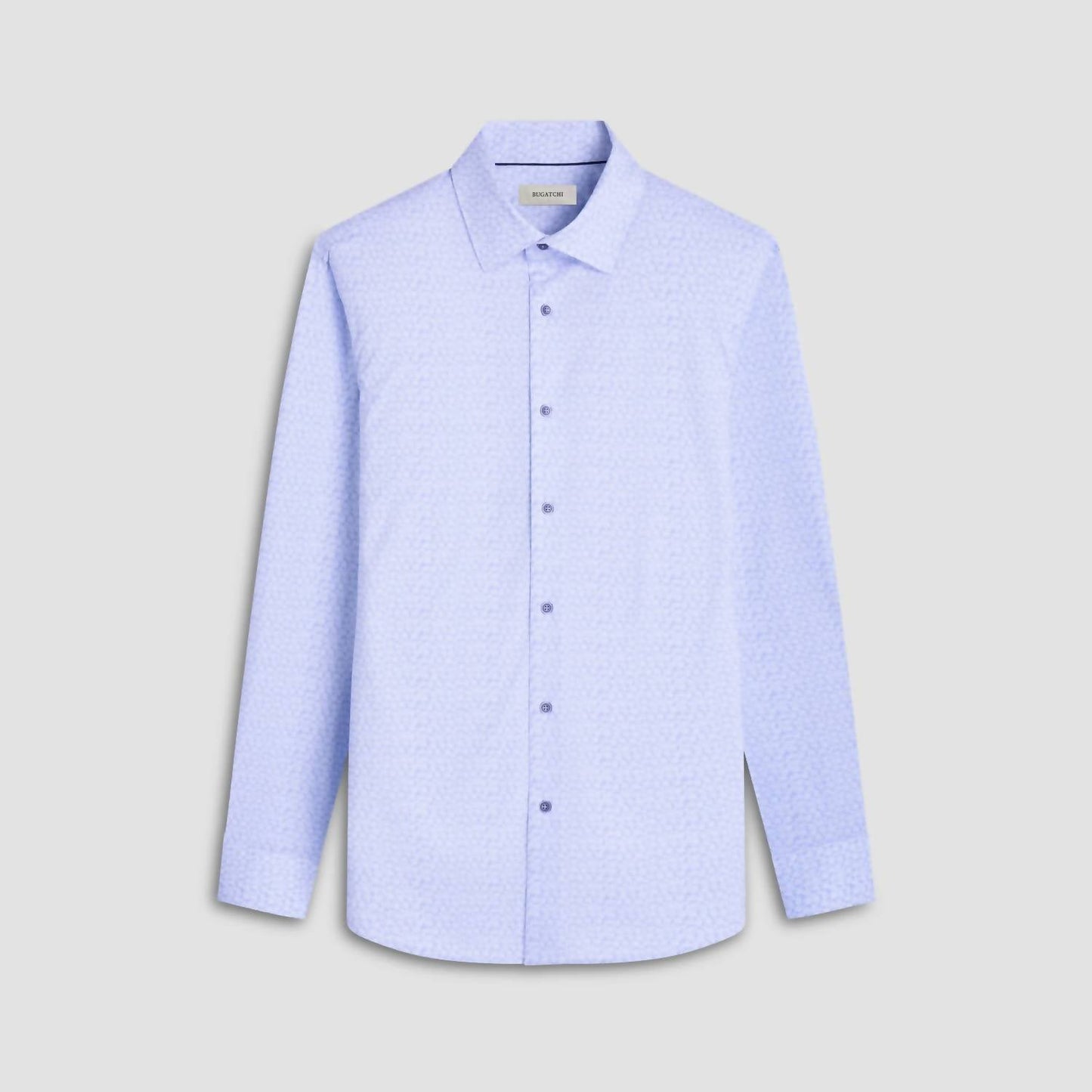 Bugatchi Uomo - James Leaf Print Ooohcotton Shirt