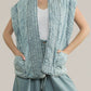 Aaron & Amber - Denim Quilted Vest