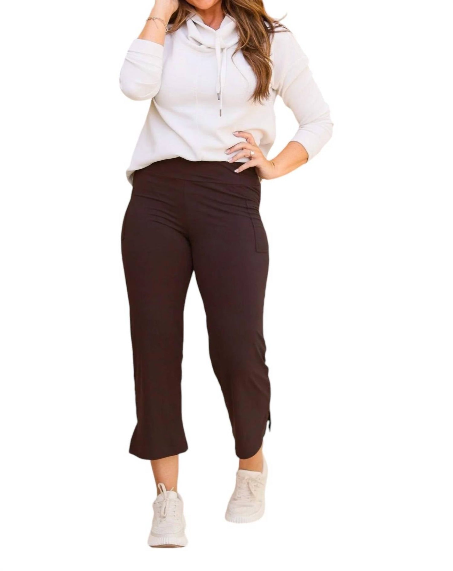 Julia Rose - Whitney High Waisted Gaucho Pants