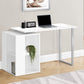Computer Desk with Left/Right Setup and Storage Shelves