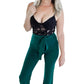 Chocolate Usa - Lace Bustier Bodysuit
